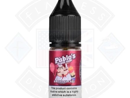 Pablos Cake Shop Salt Birthday Cake 10ml Cheap