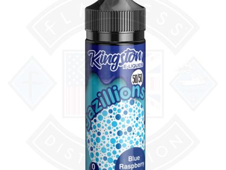 Kingston Gazillions - Blue Raspberry Flavor 0mg 100ml 50 50 Shortfill Online Hot Sale