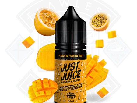 Just Juice Mango & Passion Fruit 30ml Concentrate Fashion