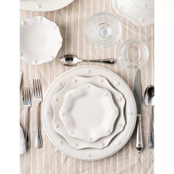 Berry & Thread Dinner Plate- Whitewash For Cheap