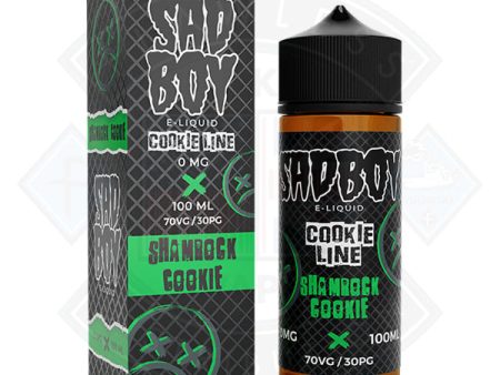 Sadboy Cookie Line- Shamrock Cookie 100ml 0mg shortfill e-liquid Online Hot Sale