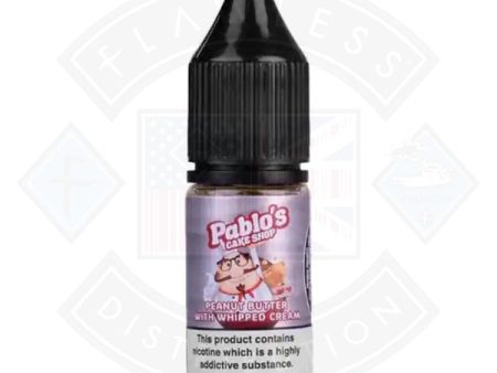 Pablos Cake Shop Salt Peanut Butter with Whipped Cream 10ml Online