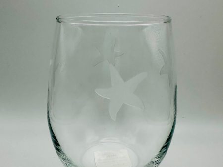 Welch Co. Starfish Stemless Wine Glass Online