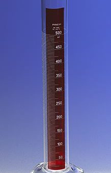 PYREX 100mL Single Metric Scale Graduated Cylinder Fashion