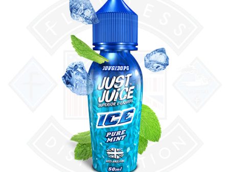 Just Juice Ice Pure Mint 0mg 50ml Shortfill Supply