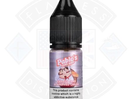 Pablos Cake Shop Salt Carrot Cake and Whipped Cream 10ml Discount